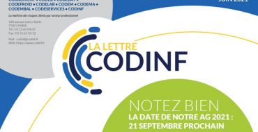 Partenaire Snefcca : lettre CODINF juin 2021
