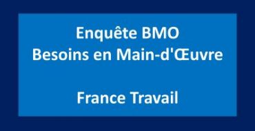 France Travail : enquête « Besoins en main-d’œuvre » 2026