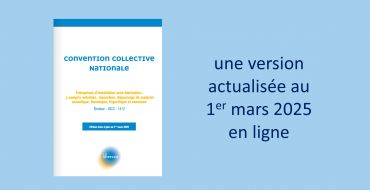 Actualisation de la convention collective nationale IDCC 1412