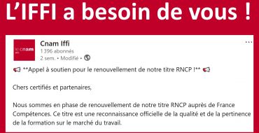L'IFFI a besoin de vous !