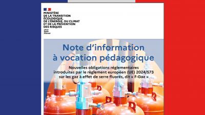 Des outils pour présenter la F-Gas aux exploitants